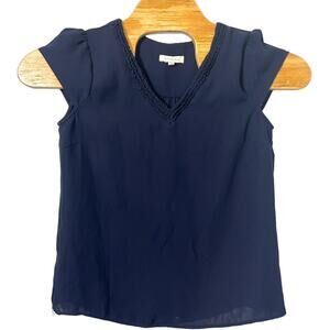 Navy Skies Are Blue Top - Size Small